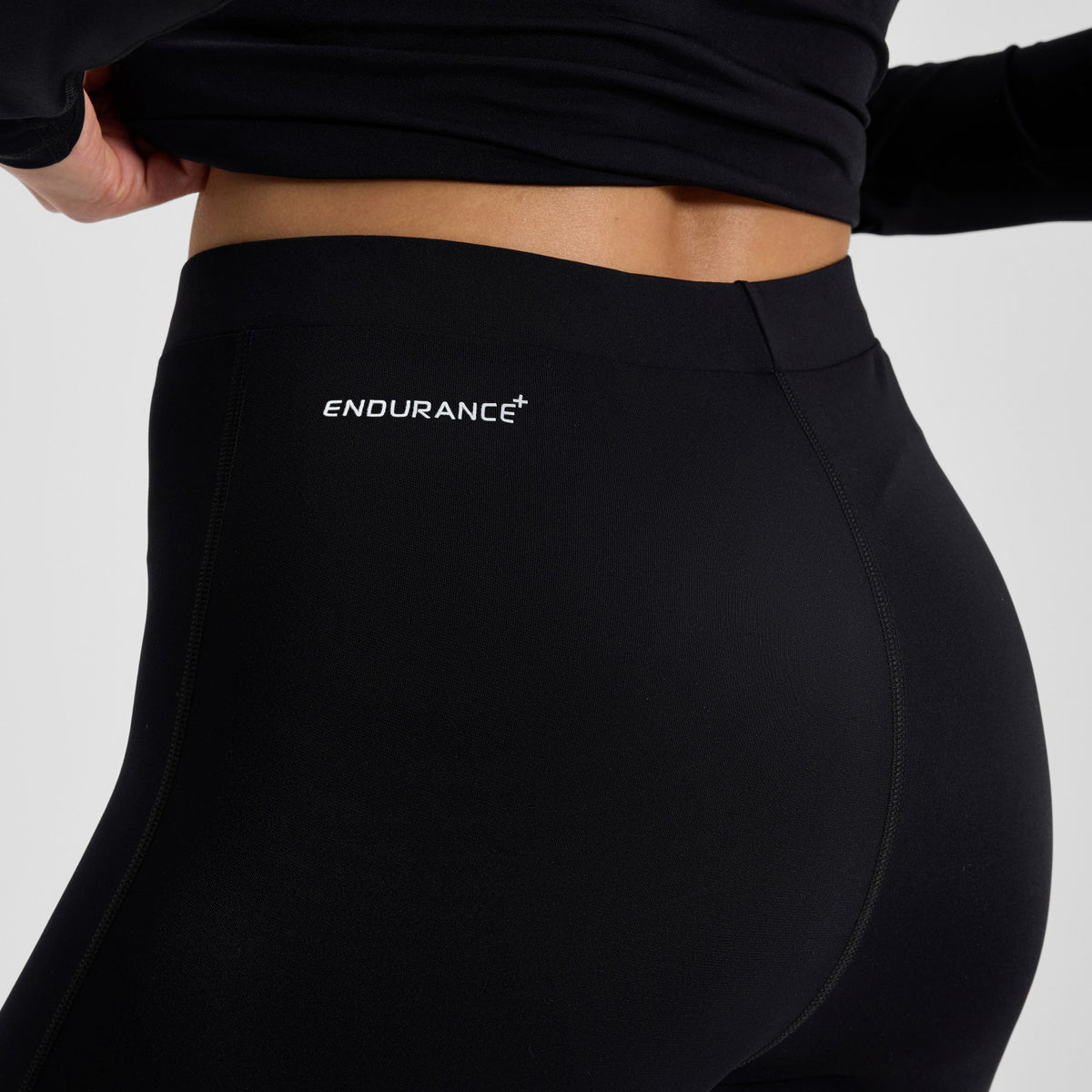 Endurance+ Three Quarter Swim Legging Black | Speedo