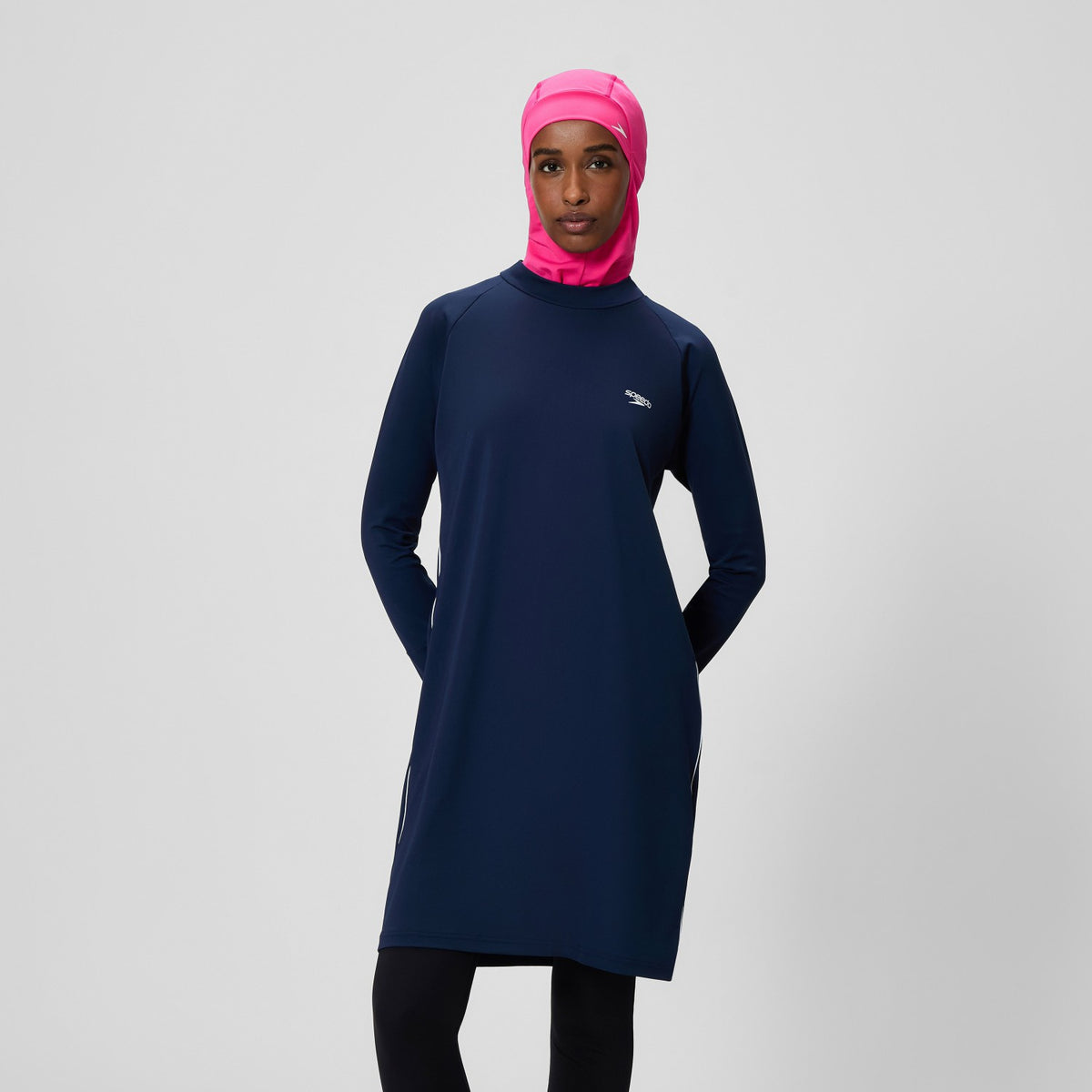Endurance+ Modesty Swim Tunic Navy | Speedo