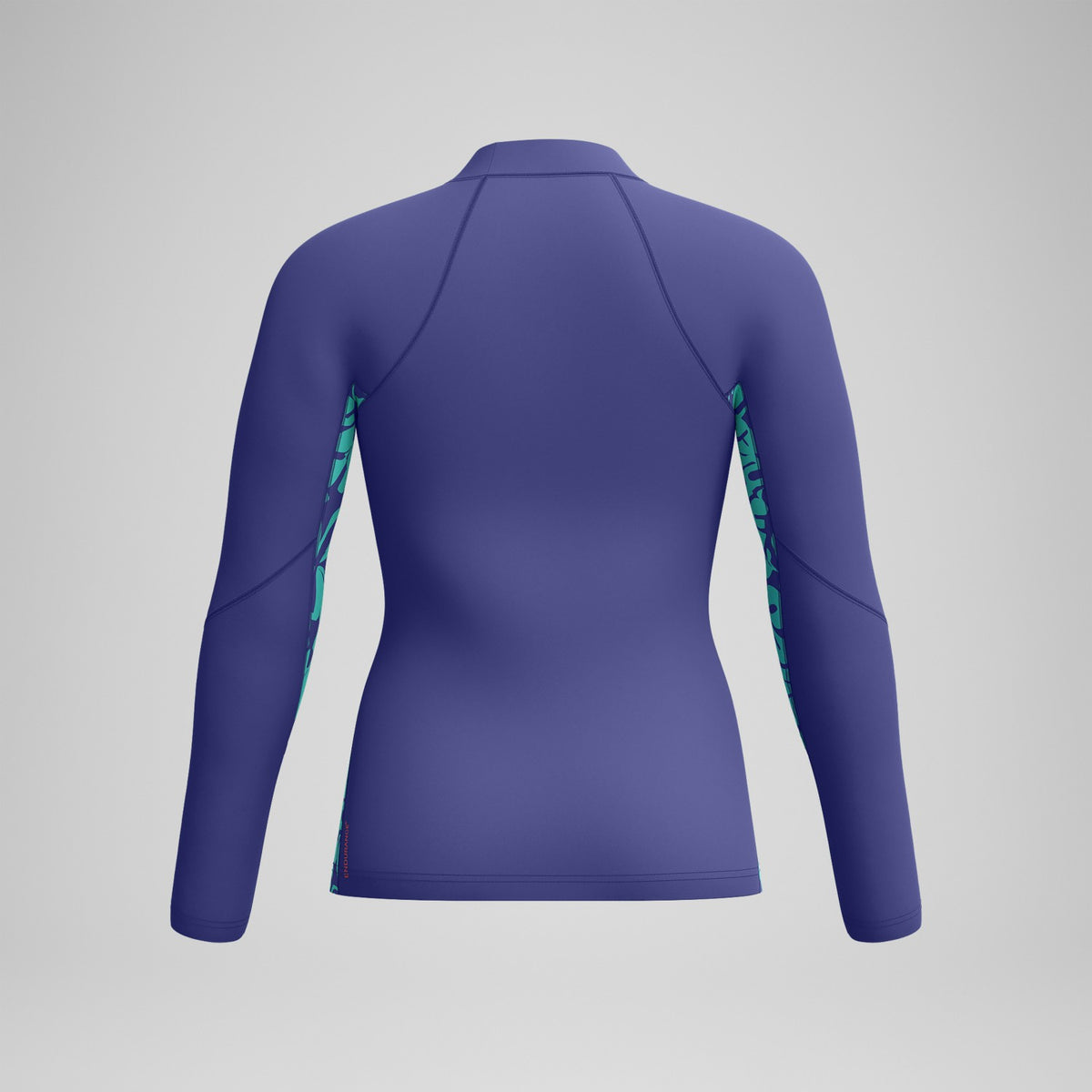 Printed Long Sleeve Rash Top Blue/Green | Speedo