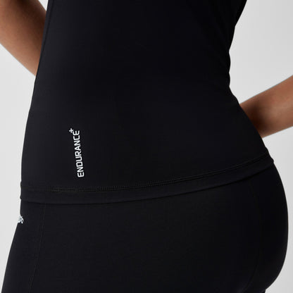 Endurance+ Short Sleeve Rashguard Black | Speedo