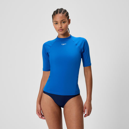 Endurance+ Short Sleeve Rashguard Blue | Speedo