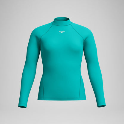 Long Sleeve Rashguard Turquoise | Speedo