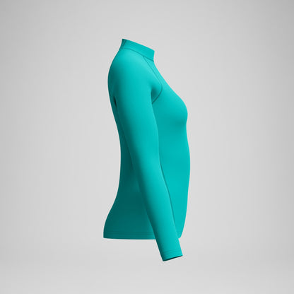 Long Sleeve Rashguard Turquoise | Speedo