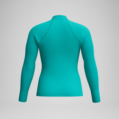 Long Sleeve Rashguard Turquoise | Speedo