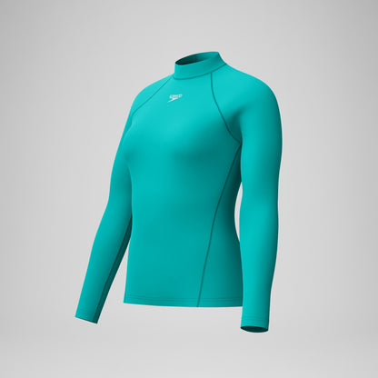 Long Sleeve Rashguard Turquoise | Speedo