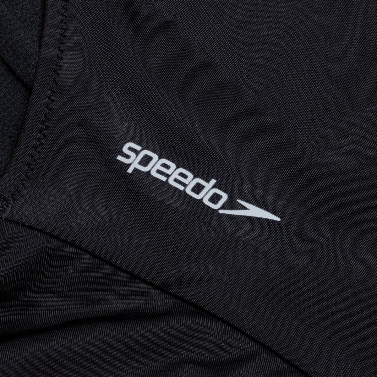 Solid Scoop Mesh One Piece Black | Speedo