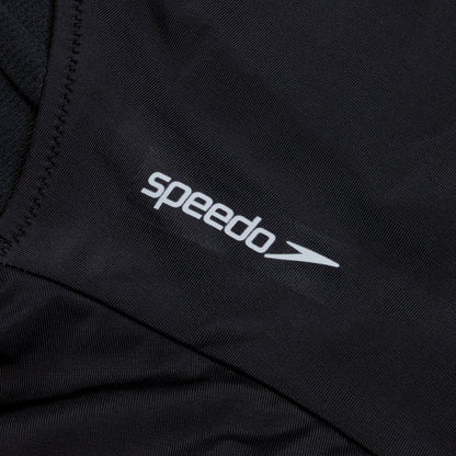 Solid Scoop Mesh One Piece Black | Speedo