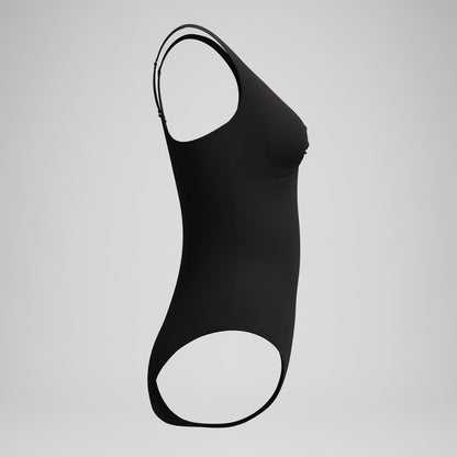 Shaping Cross Knot Swimsuit Black | Speedo