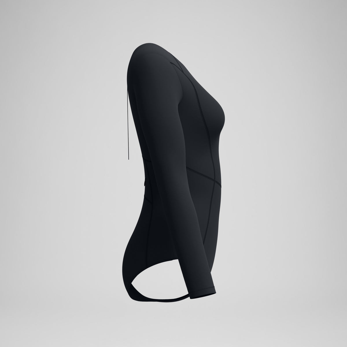 Ocean Flex Long Sleeve Zip Swimsuit Black | Speedo