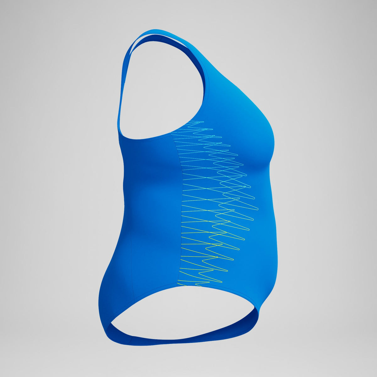 Plus Size Placement Medalist Swimsuit Blue | Speedo