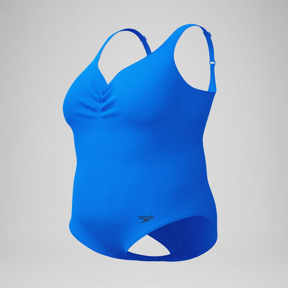 Plus Size Shaping AquaNite Swimsuit Blue | Speedo