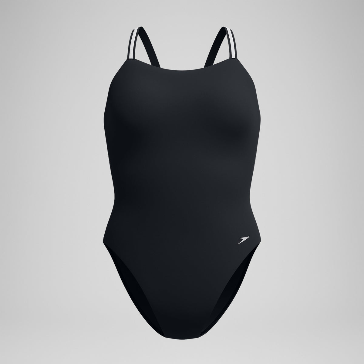 V Class Active Back Swimsuit Black/Grey | Speedo