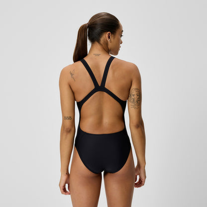 Club Training Leaderback Swimsuit Black | Speedo