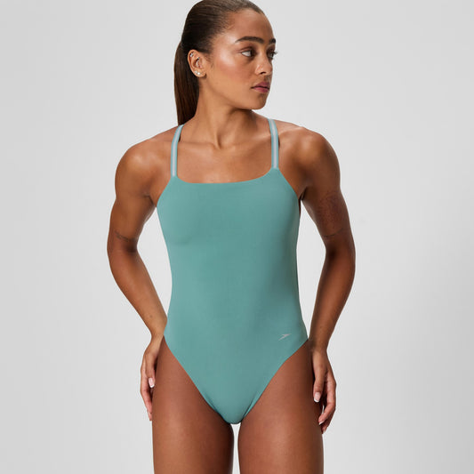 Vanquisher Active Back One Piece Storm Green | Speedo