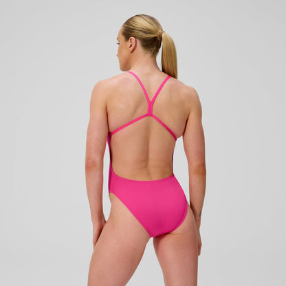 Club Training Solid V-Back 2.0 One Piece Pink | Speedo
