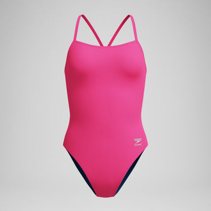 Club Training Solid V-Back 2.0 One Piece Pink | Speedo
