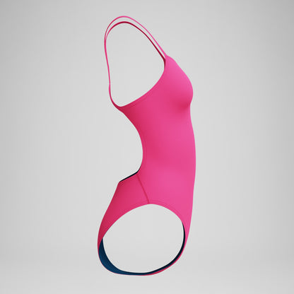 Club Training Solid V-Back 2.0 One Piece Pink | Speedo