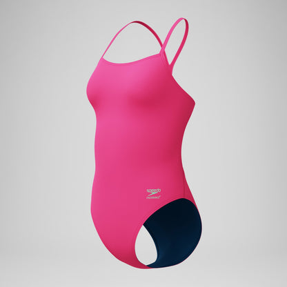 Club Training Solid V-Back 2.0 One Piece Pink | Speedo