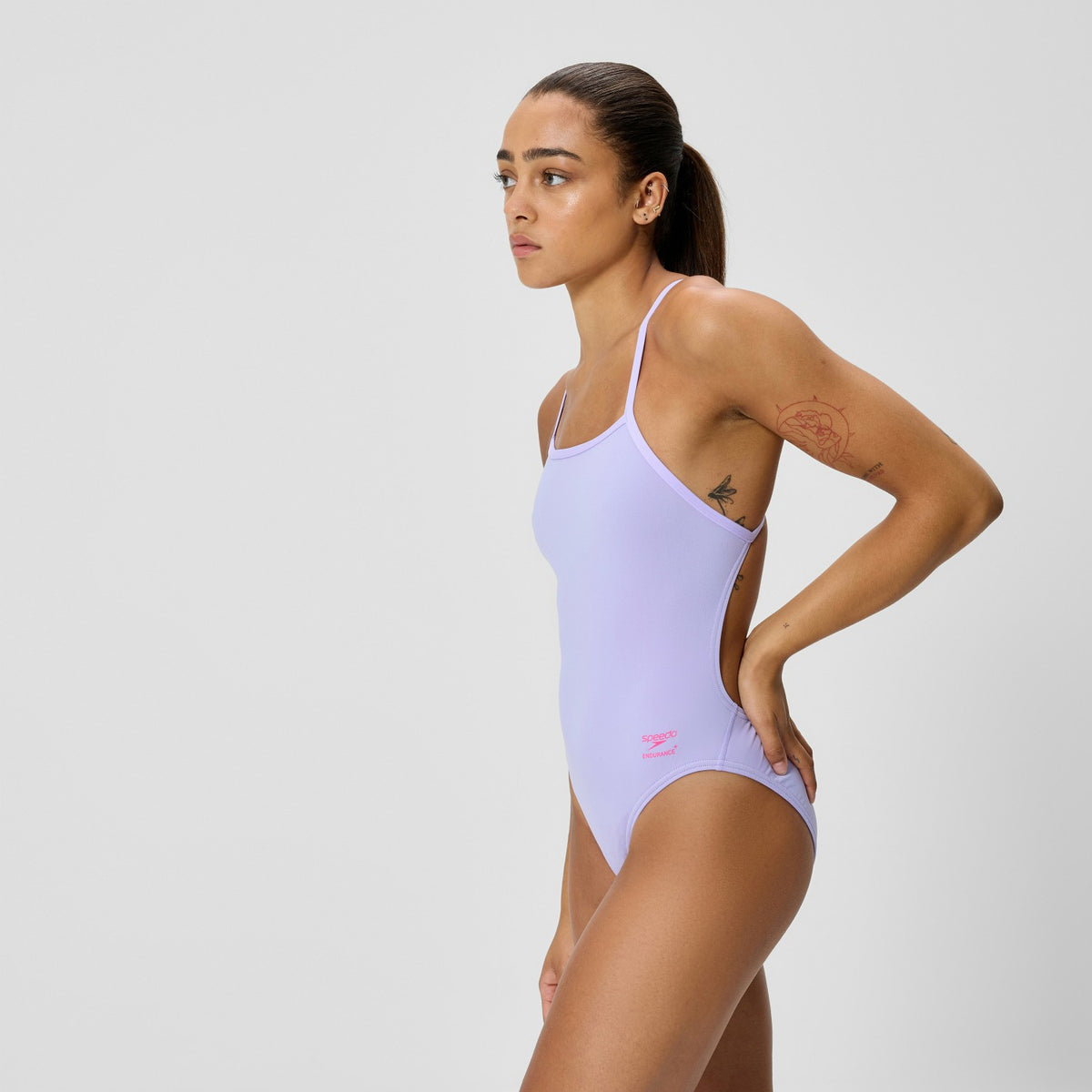 Club Training V-Back 2.0 Swimsuit Lavender | Speedo