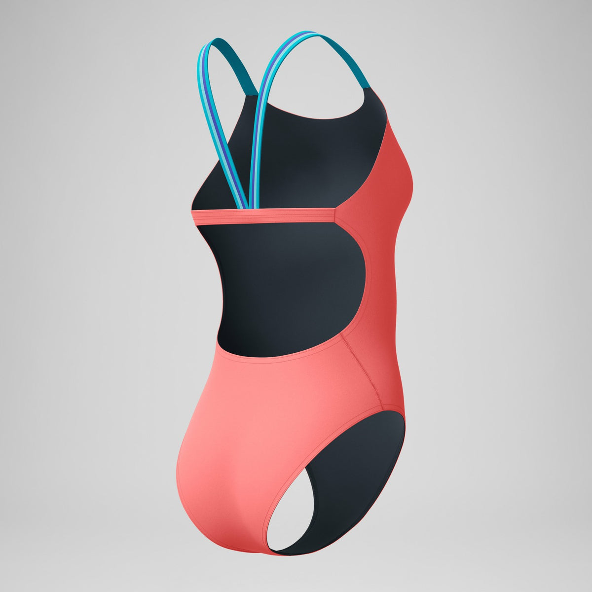 Club Training V-Back Swimsuit Peach | Speedo