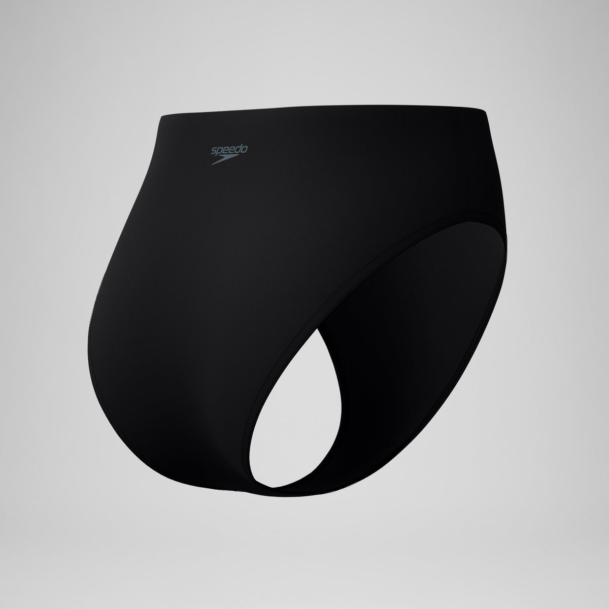 Cheeky High Waist Bikini Bottom Black | Speedo