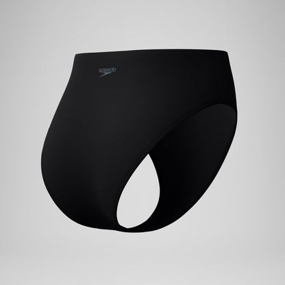Cheeky High Waist Bikini Bottom Black | Speedo