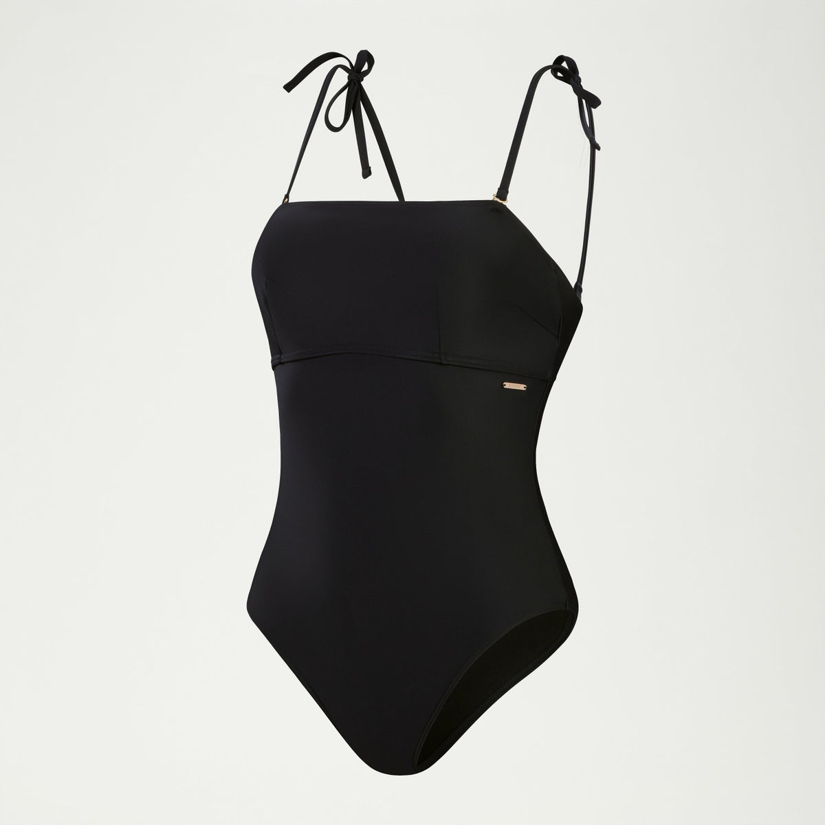 Shaping Bandeau Swimsuit Black | Speedo