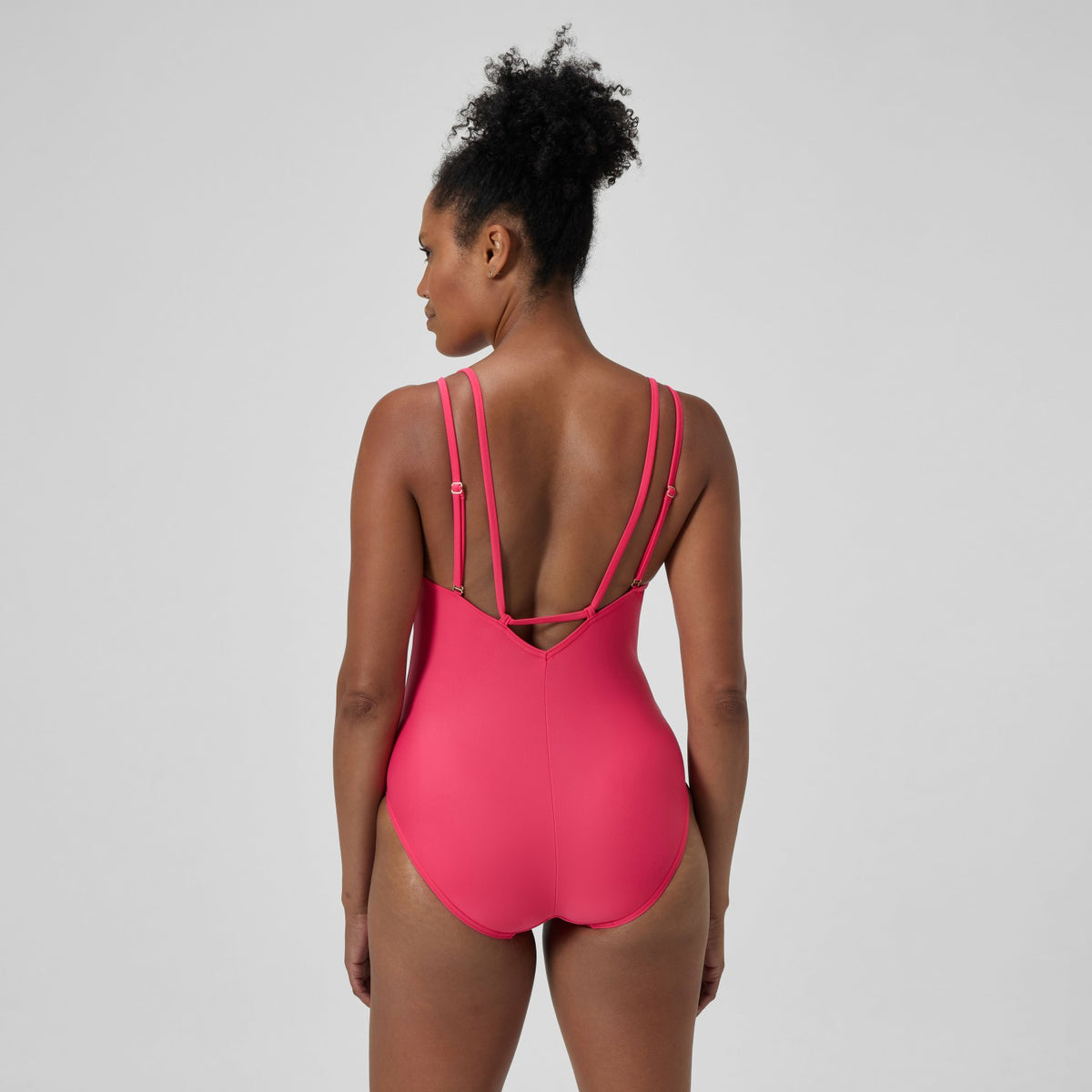 Shaping Strappy Swimsuit Pink | Speedo