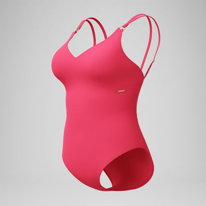 Shaping Strappy Swimsuit Pink | Speedo
