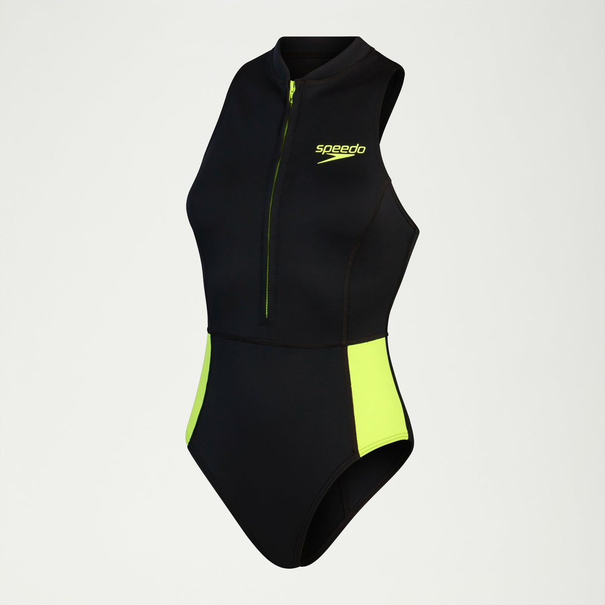 Sleeveless Thermal Swimsuit Black/Yellow | Speedo