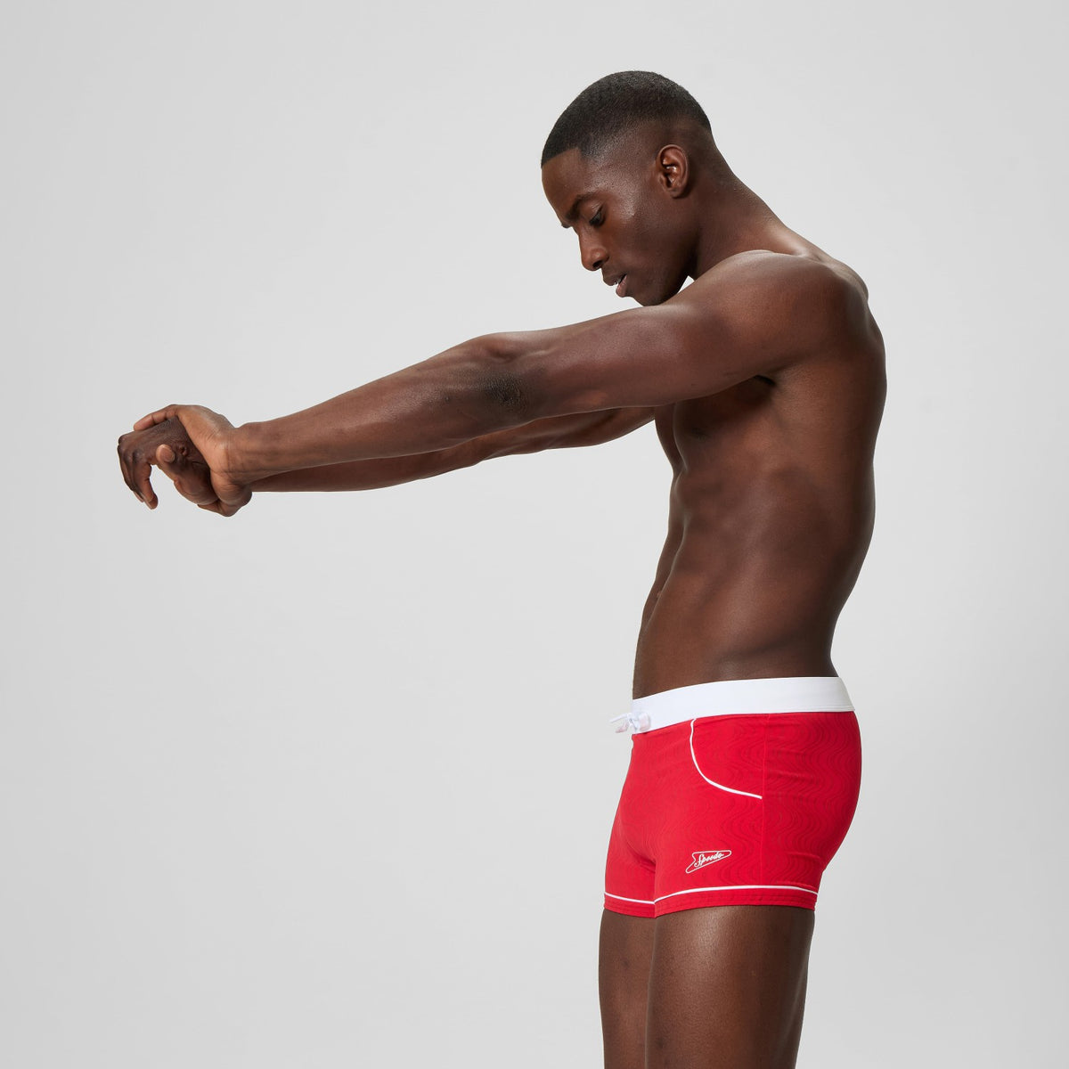 Jetstream Textured Aquashorts Red | Speedo