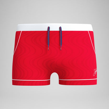 Jetstream Textured Aquashorts Red | Speedo