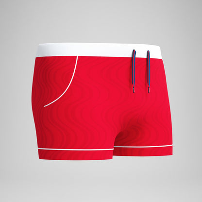 Jetstream Textured Aquashorts Red | Speedo