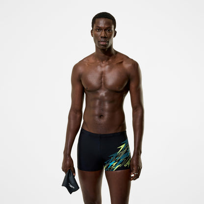 Logo Aquashorts Black/Green | Speedo