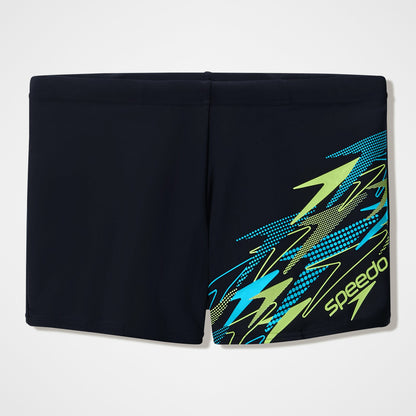Logo Aquashorts Black/Green | Speedo