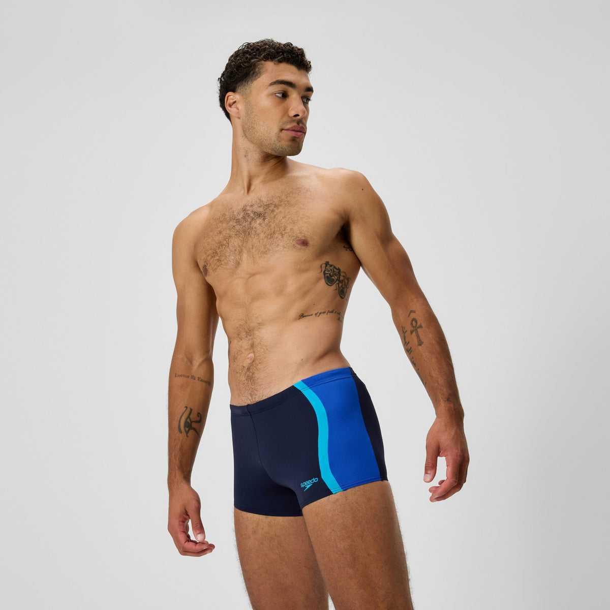 Splice Aquashorts Navy/Blue | Speedo