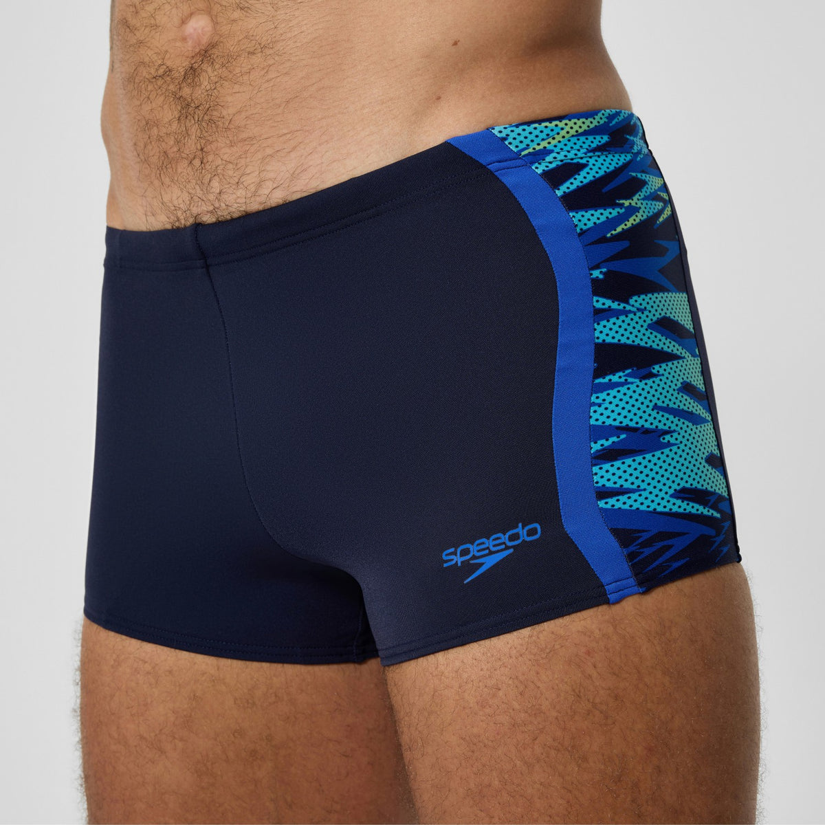 Hyperboom Splice Aquashorts Navy/Blue | Speedo
