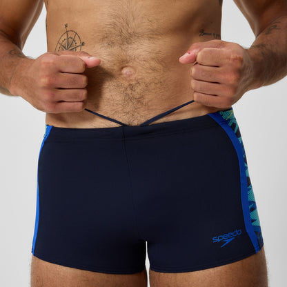 Hyperboom Splice Aquashorts Navy/Blue | Speedo
