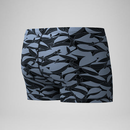 Beachstar Printed Aquashorts Black/Grey | Speedo