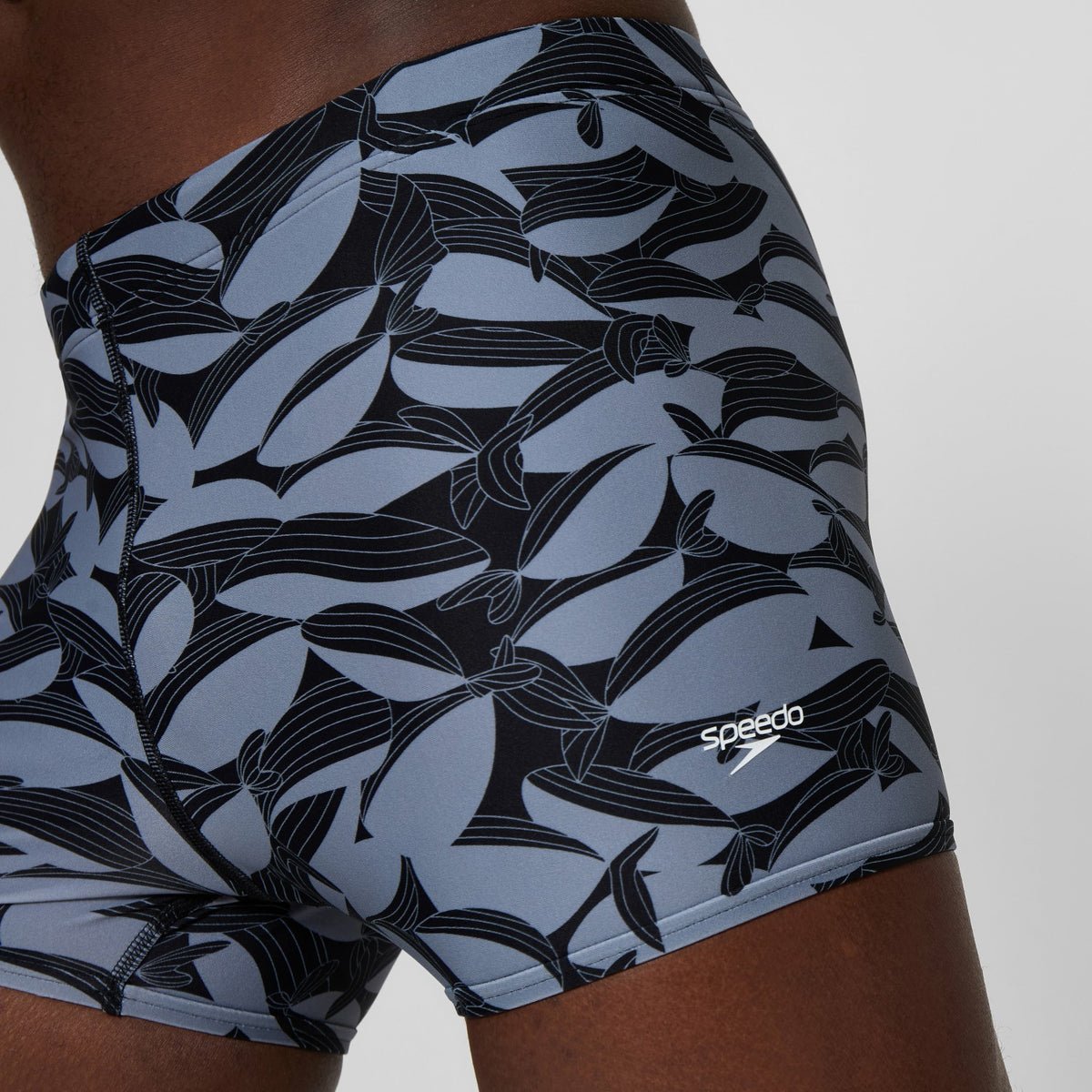 Beachstar Printed Aquashorts Black/Grey | Speedo