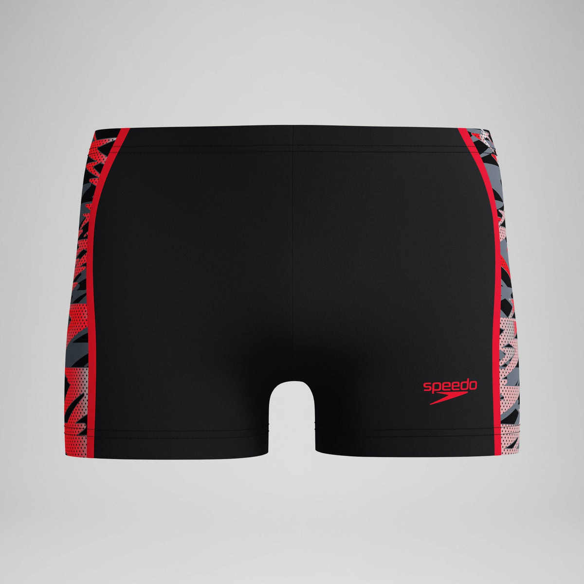 Hyperboom Splice Aquashorts Black/Red | Speedo