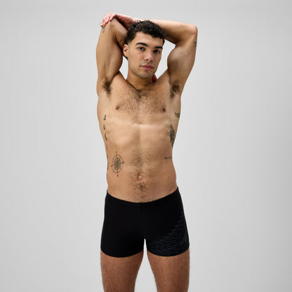 Medley Logo Aquashorts Black/Grey | Speedo