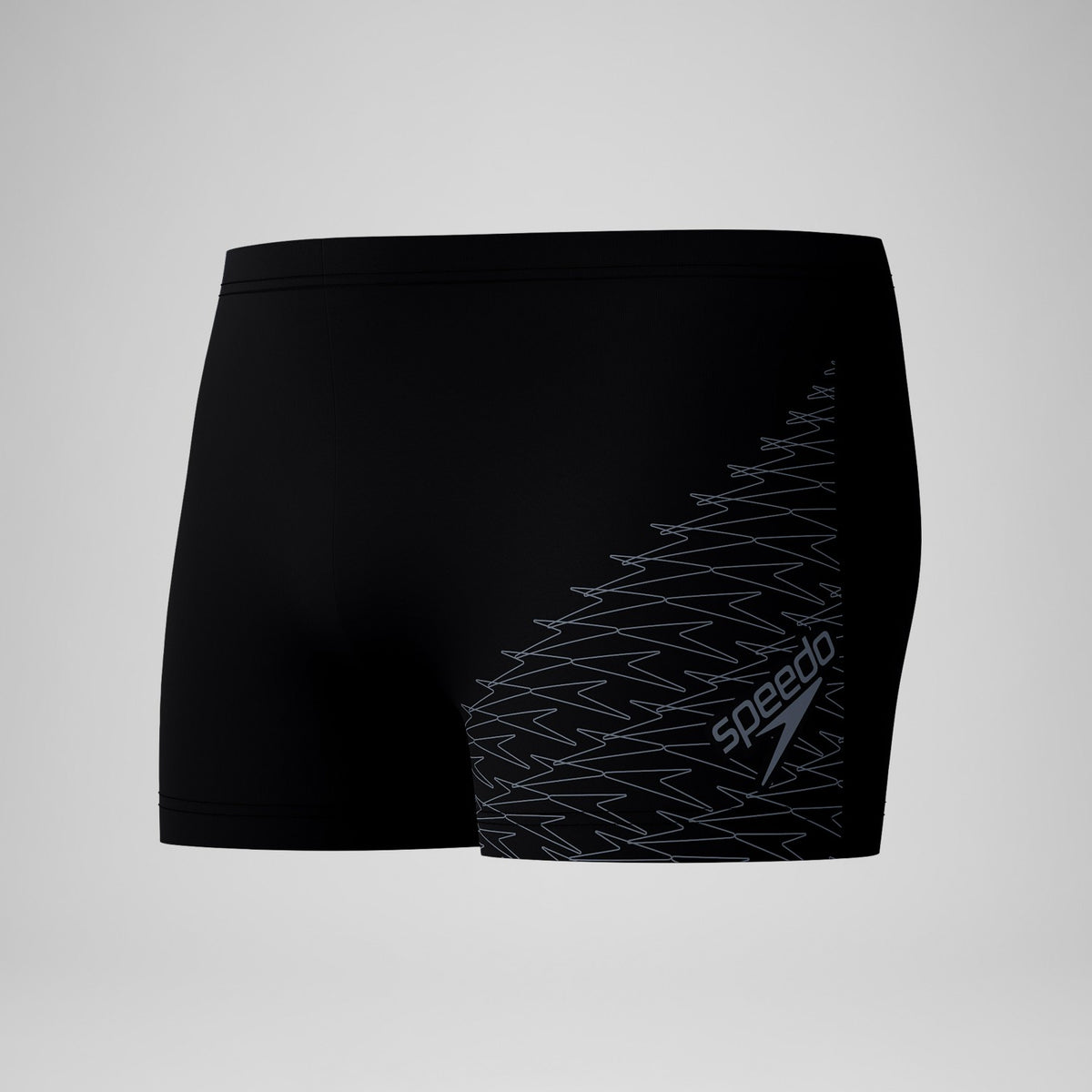 Medley Logo Aquashorts Black/Grey | Speedo