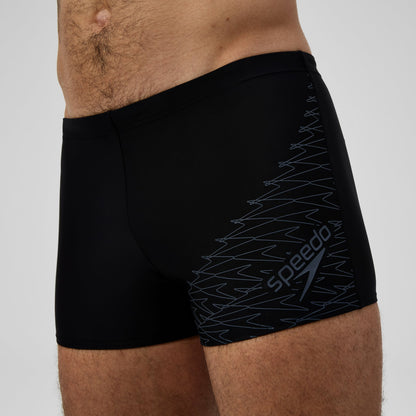 Medley Logo Aquashorts Black/Grey | Speedo