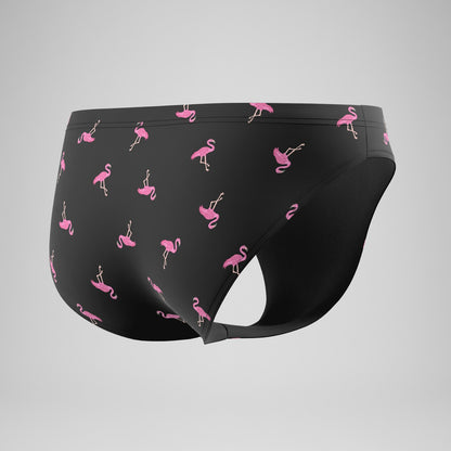 The Speedo Printed Briefs Black | Speedo