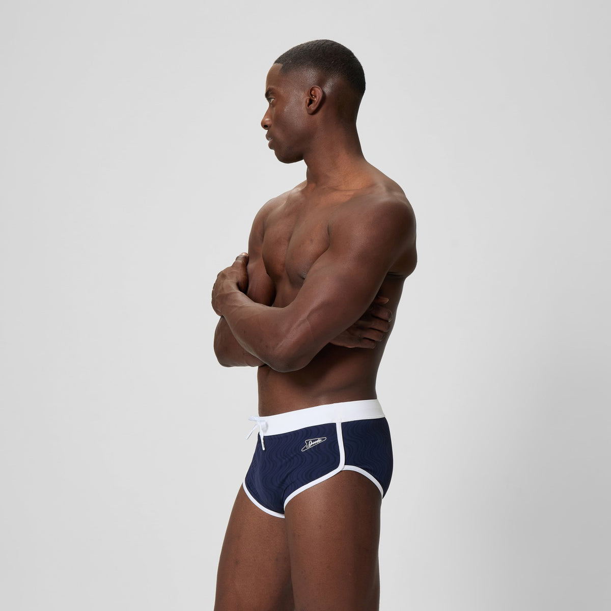 Jetstream Textured Brief Navy | Speedo