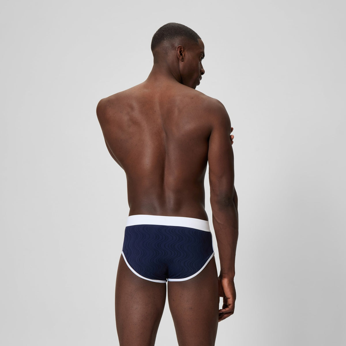 Jetstream Textured Brief Navy | Speedo