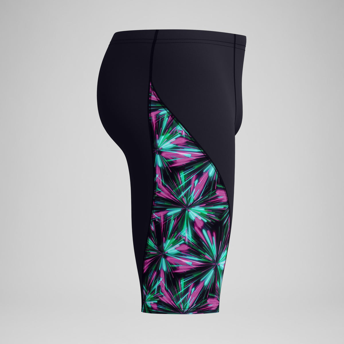 Club Training Spliced Jammer Black/Green | Speedo