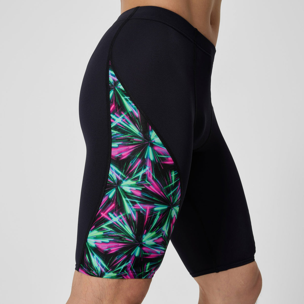 Club Training Spliced Jammer Black/Green | Speedo