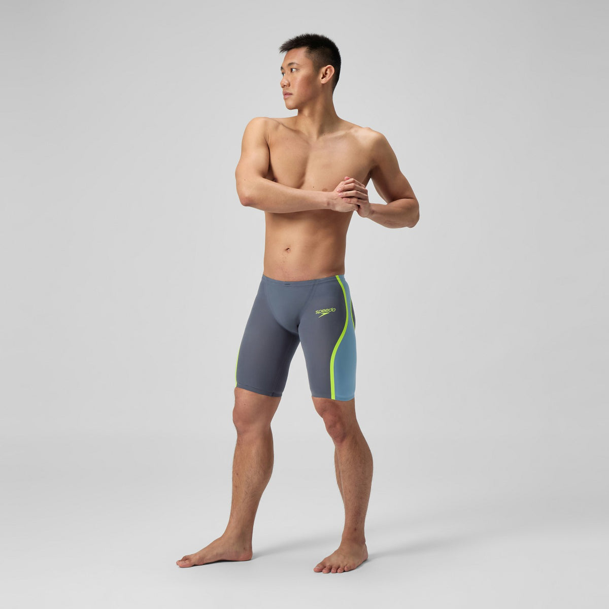 Fastskin LZR Pure Intent 2.0 Jammer Grey/Blue | Speedo